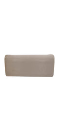 nude/no size/Camille La Vie/Satin Rectangle Handbag with Pleated Knot Detail/back