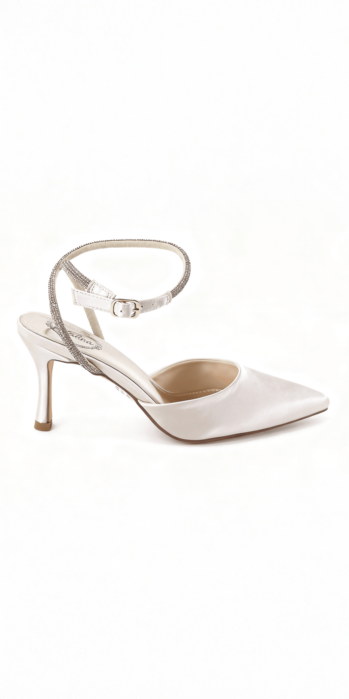 nude/size/6/Camille La Vie/Satin Rhinestone Double Strap Slingback Sandal/side alt