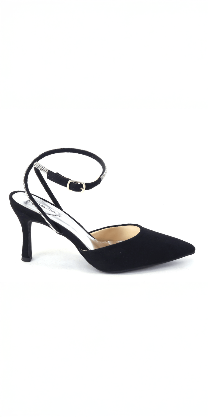 black/size/6/Camille La Vie/Satin Rhinestone Double Strap Slingback Sandal/side alt 2