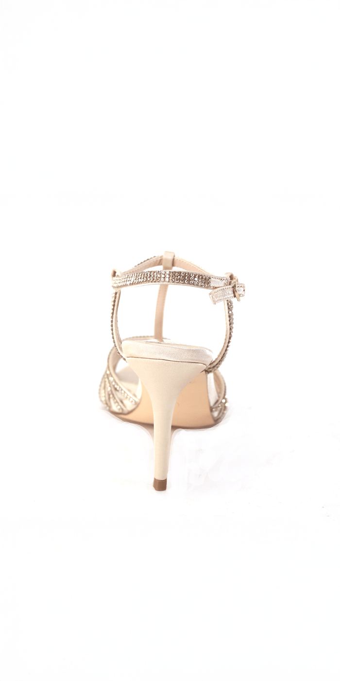 nude/size/6/Camille La Vie/Satin Rhinestone Strappy High Heel Sandal /back