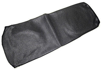 Seat Cover basketweave top Norton Commando Interstate MKI UK MADE silver logo