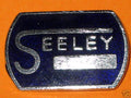 Seeley racing lapel pin hat badge cafe racer Norton BSA