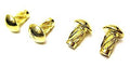 set of 4  / 06-1287 brass rivet Norton Commando registration plate kit