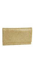 nude/no size/ Camille La Vie/Shimmer Full Flap Handbag/front 1
