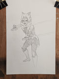 SKETCH: "Every Choice Made" 11"x17" by Christopher Clark