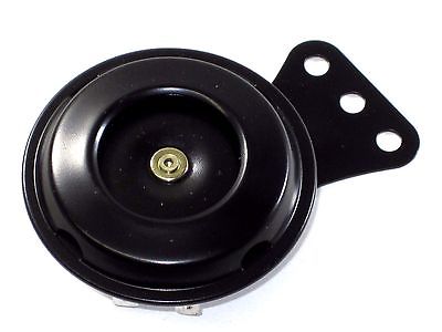 Small Horn motorcycle 12v Black 12 volt Triumph BSA Norton electric 2 3/4" 105dB