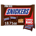 Snickers Fun Size Chocolate Candy Jumbo Bag 18.71 oz.
