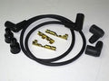 Spark plug wires copper core Triumph Norton BSA 18" each w connectors boots