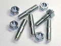 STUDS & nuts footrest 5 each Norton Commando 72-75 06-3383 06-0348 stud set