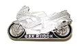 Suzuki motorcycle lapel pin GSX R1100K hat badge superbike