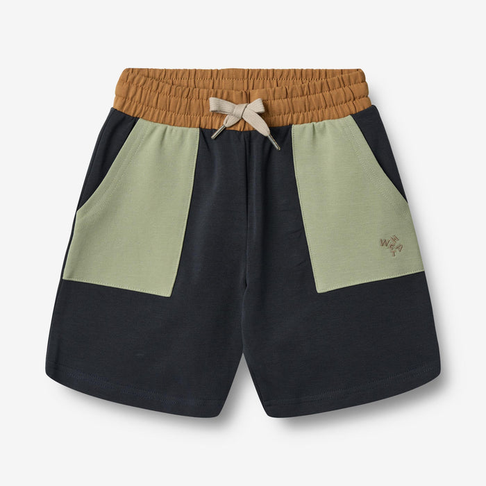 Wheat Main Sweat shorts Elmo Shorts 1432 navy