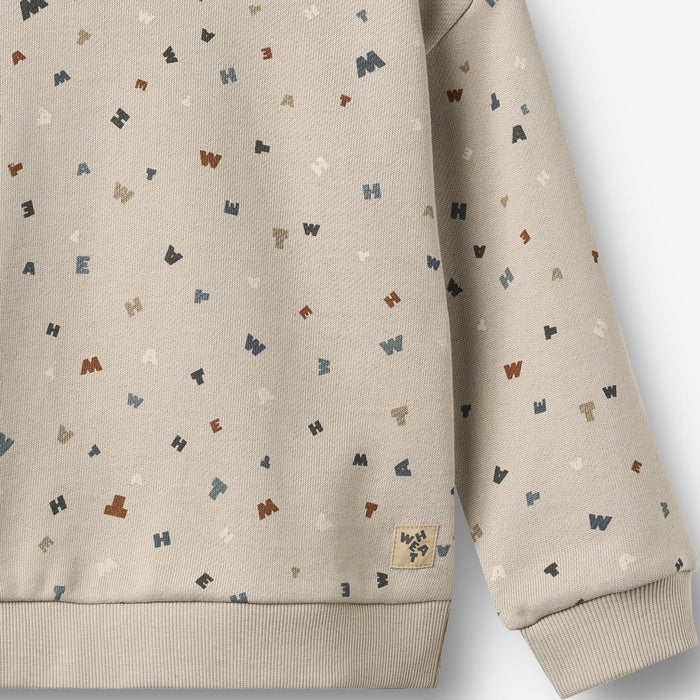 Wheat Main Sweatshirt L/S Sandro Sweatshirt 9780 grey moon letters