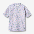 Wheat Main Swim T-shirt S/S Jackie T-Shirt 9605 purple light petunias