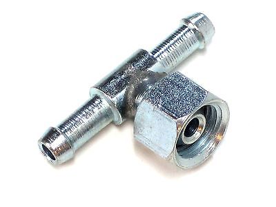 T Junction 3/16" BSP petcocks Tee spigots UK Made fuel gas spigot petcock