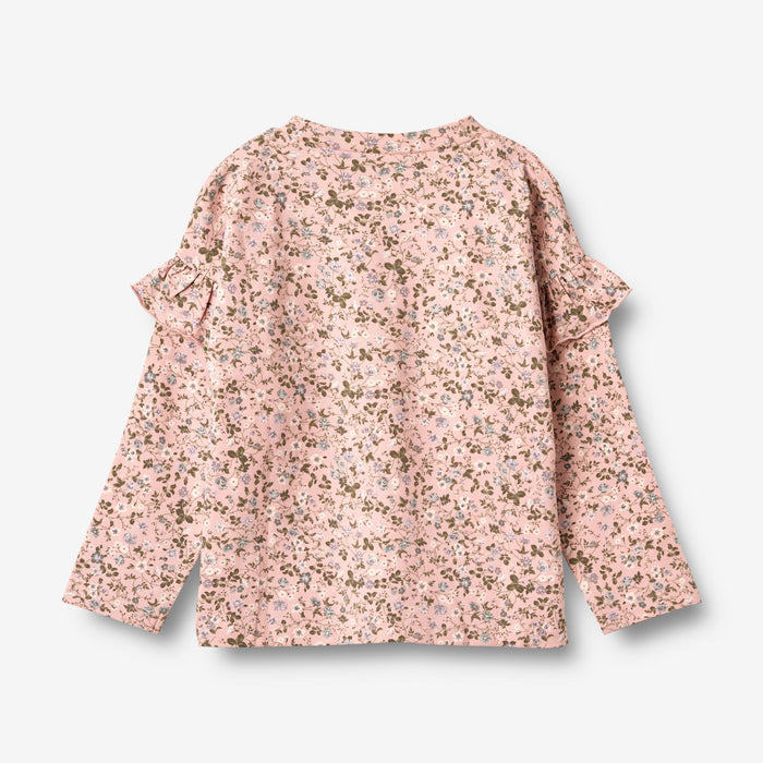 Wheat Main T-shirt L/S Belinda Jersey Tops and T-Shirts 9536 rose powder flowers