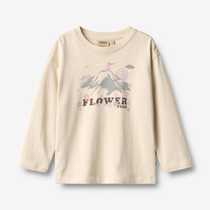Wheat Main T-shirt L/S Dixie T-Shirt 3191 offwhite