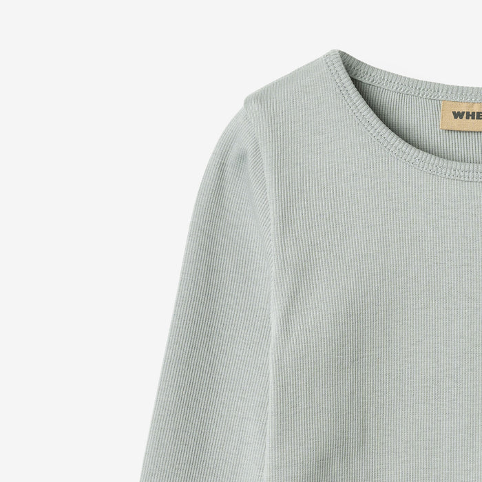 Wheat Main T-shirt L/S Ida T-Shirt 9567 soft rain