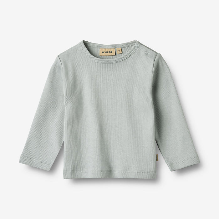 Wheat Main T-Shirt L/S Milo T-Shirt 9567 soft rain
