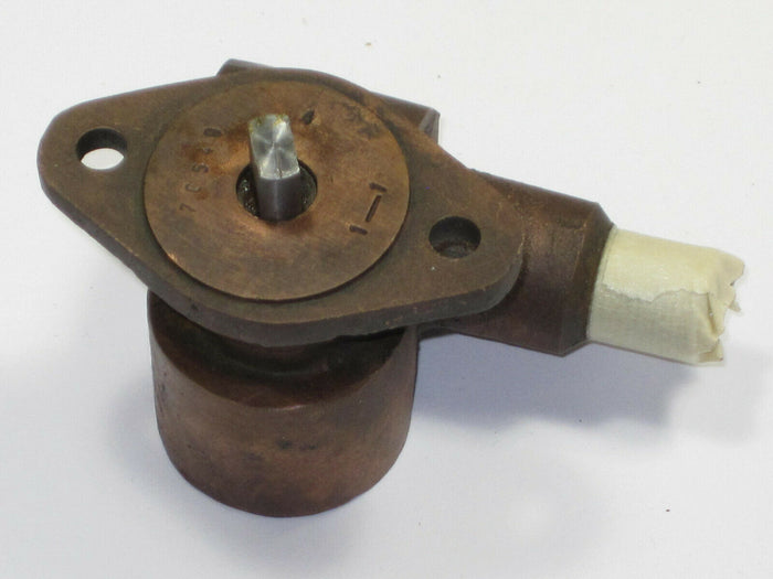 Tach drive gear box Smiths cast brass 70549-1/1 complete assembly 1 to 1 ratio * !