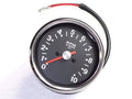 Tach Tachometer 99-0166 Black Triumph Norton BSA smiths replica 4 to 1 ratio