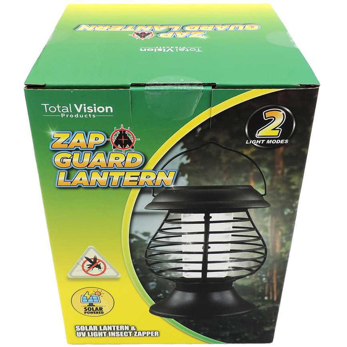 Total Vision Products Zap Guard the Solar Lantern & Bug Zapper