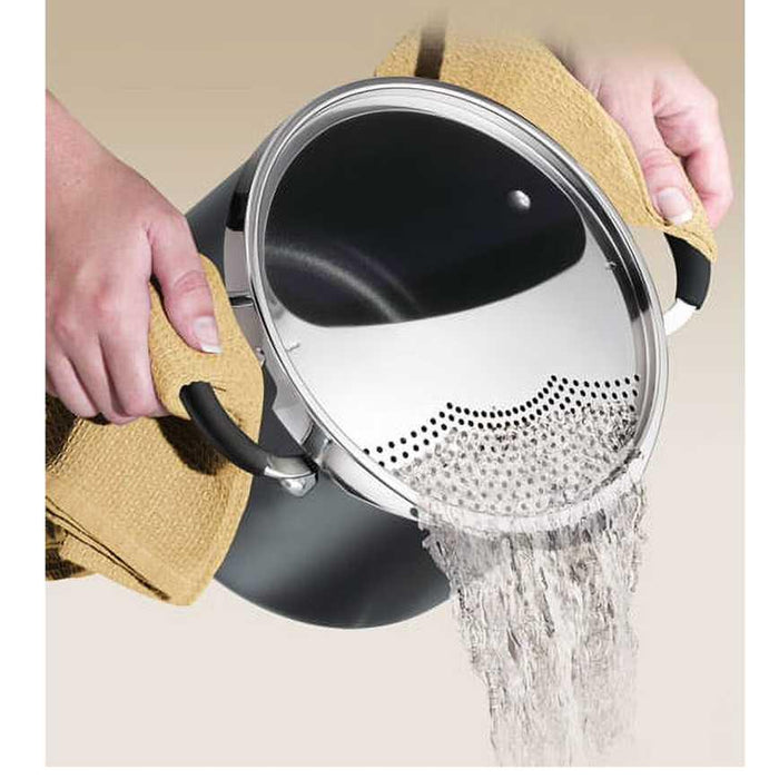 Tramontina Nonstick Lock & Drain Pasta Pot 6 qt.