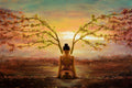 Tree Angel, Autumn by Christopher Clark