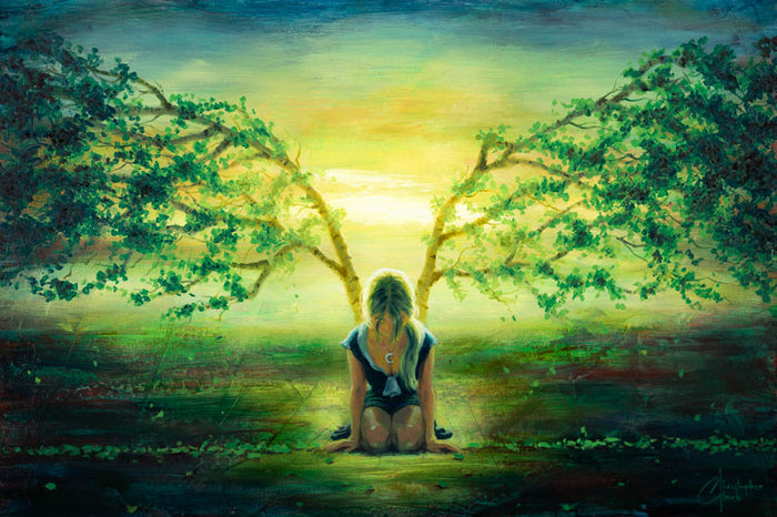 Tree Angel, Summer by Christopher Clark