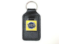 Triton logo key fob chain ring chrome badge Triumph Norton made in England