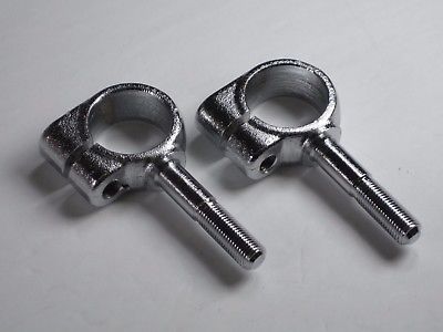 Triumph 650 7/8" handlebar p clamps 97-2291 eyebolt p clamp set bar mount
