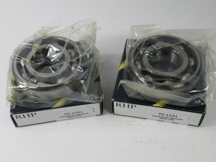Triumph 650 crank main bearings 70-1591 RHP MJ1.1/8JC3 1960 1961 1962 1963 1964 1965