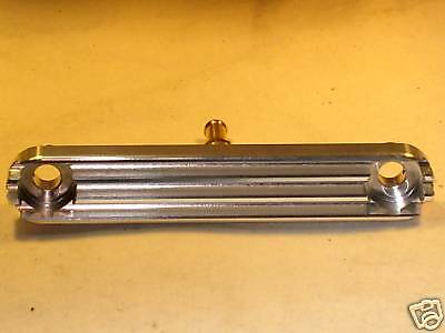 Triumph 650 finned rocker feed alloy oil cooler 1963 - 72 top end oiler T120 TR6