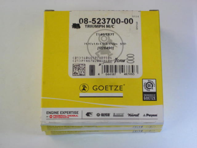 Triumph 750 STD piston Rings T140 TR7 Standard AE Federal Mogul