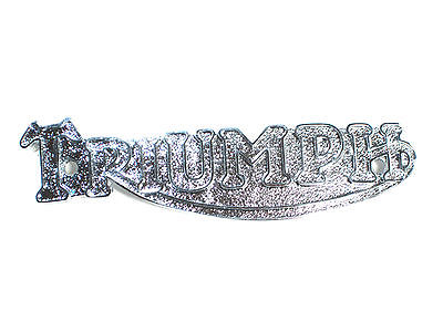 Triumph Badge Gas Tank Pre-Unit 300 500 650 38-56 T20 Tiger Cub 53-67 82-1823