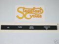 TRIUMPH Bonneville T140 panel label instrument decal OIF