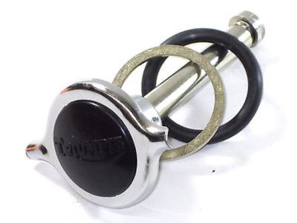 Triumph BSA beading holder gas oif tank MOUNT trim piece complete 83-3318A
