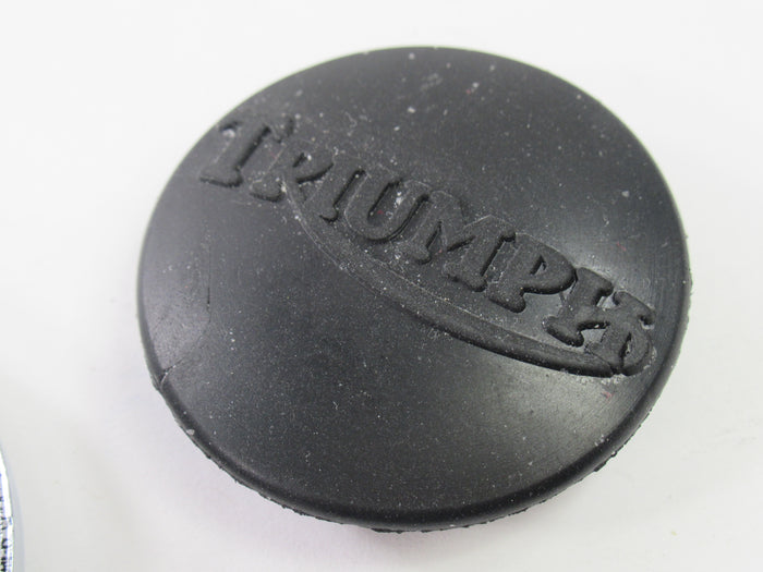 Triumph BSA 1971 1972 beading holder gas OIF tank MOUNT trim piece complete 83-3318A