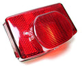 Triumph complete taillight assembly 1973 - 82  OIF T140 tail light lens complete