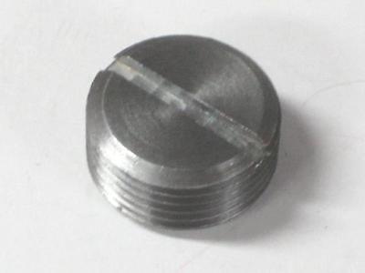 Triumph crankshaft plug sludge trap tube cap 70-9492 unit 500 1959 to 74 70-3711