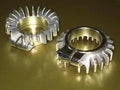 Triumph exhaust head finned clamps T90 T100 clamp set 1 5/8" 70-4947 header