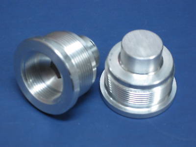 Triumph fork top nuts tube bolts all 1971 & up caps 97-4387 aluminum cap set