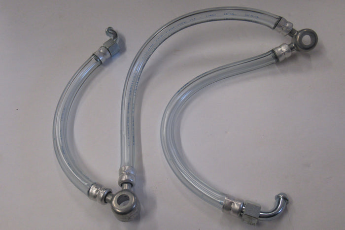 Triumph fuel line assembly 650 twin carb Monoblock 1963 64 65 66 & 67 T120 Bonny