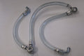 Triumph fuel line assembly 650 twin carb Monoblock 1963 64 65 66 & 67 T120 Bonny