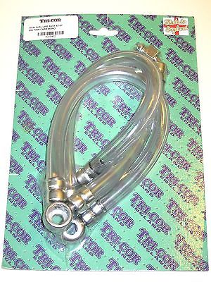 Triumph fuel line assembly 650 twin carb Monoblock 1963 64 65 66 & 67 T120 Bonny