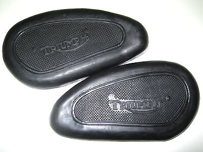 Triumph Gas Tank KneePad Rubber set 1949-63 kneepads pads 82-2551 82-2552