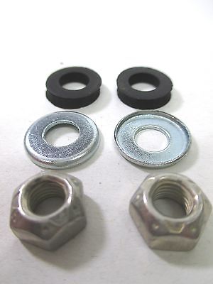 Triumph Inlet Carburetor Mount Set 14-1301 Stiff-Nut Cupped Washer 1970 & On