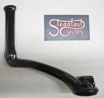 Triumph left footrest 82-6069 T120 unit 650 1963 to 1970 UK Made black