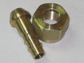 Triumph Norton fuel Petcock Nut Brass Barbed Spigot 1/4" BSP 82-3182 T120 TR6