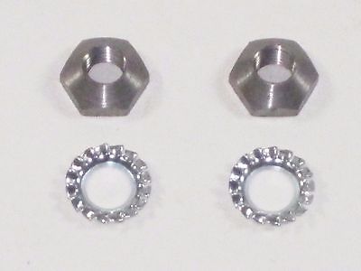 Triumph oil pump mount nuts 21-1906 70-3887 1/4 x 28 unit and pre-unit 650 500