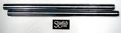 Triumph Pre-Unit front Fork Tubes Non-Nacelle UK Made forks pre-1960 97-0382